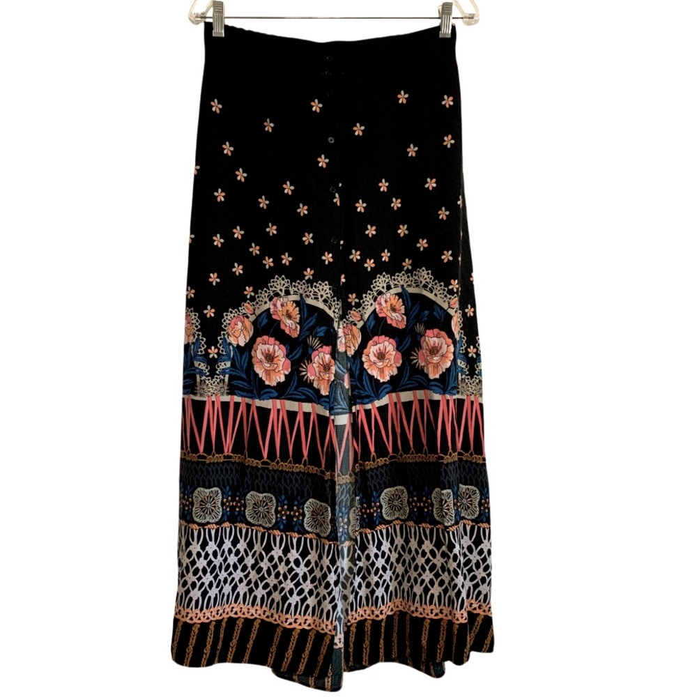 Express Floral Print Maxi Skirt